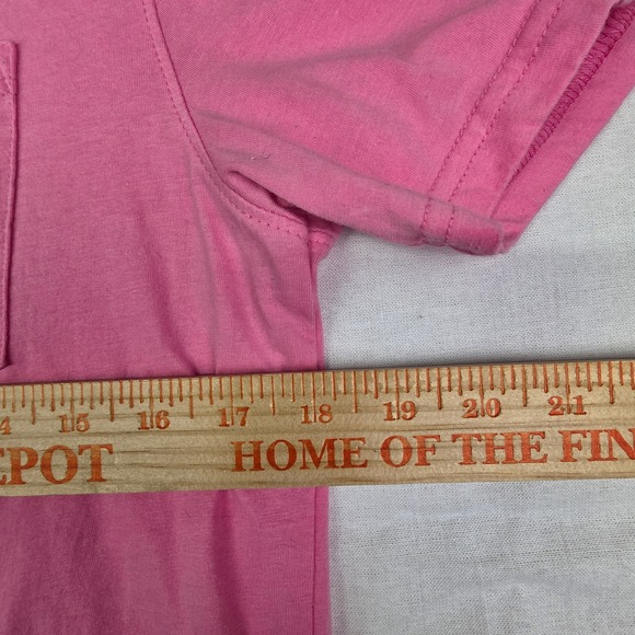 Chubbies Women's Graphic T-Shirt Medium Pink Skys Out Thighs Out Palm Tree - Picture 5 of 6